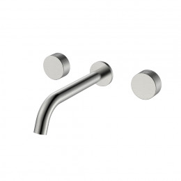 Смеситель из стены STICK SPIRALE на 3 отв. Nickel Brush 152-2-NB.4