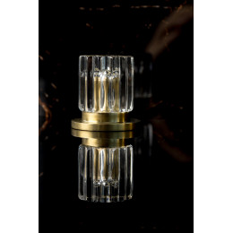 Смеситель на столешницу ELEGANTE на 3 отв. MAT GOLD 152-MG-EL