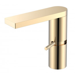 Смеситель для раковины прогрессивный Stella Gold 155-G