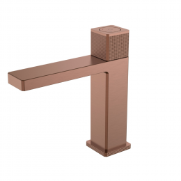 Смеситель автоматический для раковины QUAD Brushed Bronze 159-BRB