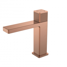 Смеситель автоматический для раковины QUAD Copper Brushed 159-CB