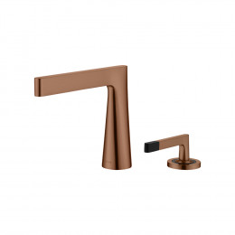 Смеситель Boheme Duo для раковины, 2х-позиционный BRUSHED BRONZE 161-BRB