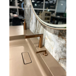 Смеситель Boheme Duo для раковины, 2х-позиционный BRUSHED BRONZE 161-BRB