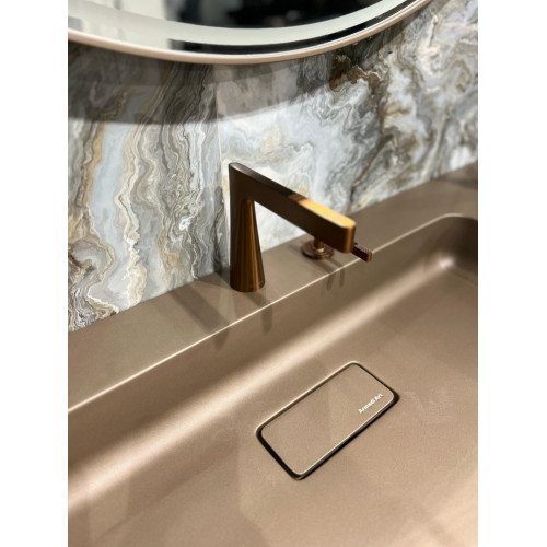 Смеситель Boheme Duo для раковины, 2х-позиционный BRUSHED BRONZE 161-BRB
