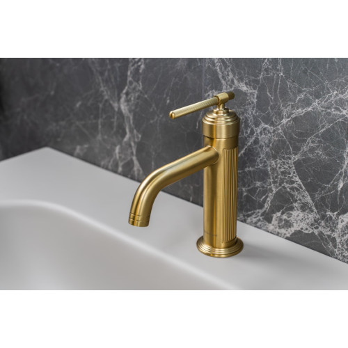 Смеситель для умывальника ETERNA MATT GOLD 171-MG