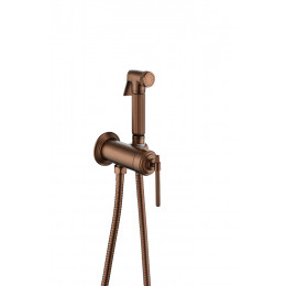 Смеситель гигиенический, ETERNA BRUSED BRONZE 177-BRB