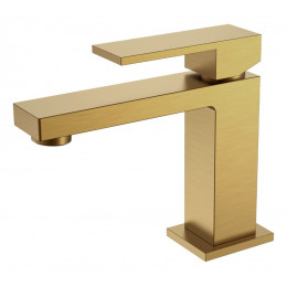 Cмеситель для умывальника Qubic Bronze 471-BR