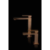 Cмеситель для умывальника Qubic Copper Brushed 471-CB