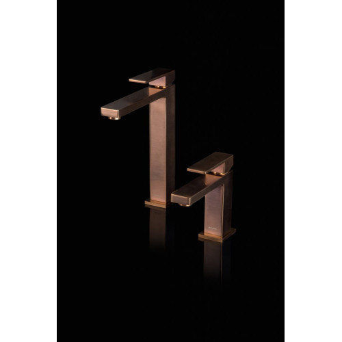 Cмеситель для умывальника Qubic Copper Brushed 471-CB