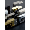Cмеситель для умывальника Qubic Shine Gold 471-G