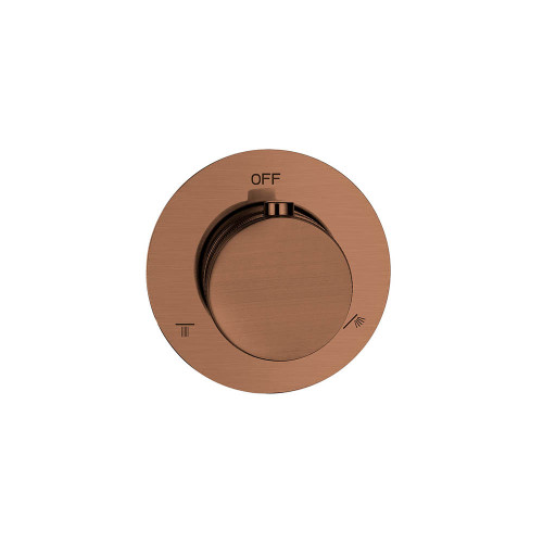 Дайвертер встраиваемый 2-режима UNO BRUSHED BRONZE 624/2-BRB
