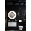 Зеркало SHINE Белое d82 light 528-W light