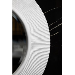 Зеркало SHINE Белое d82 528-W