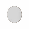 Зеркало круглое c мет. рамой, подсветка, сенсор, антизапотевание, 80см BRUSHED BRONZE 545-80-BRB