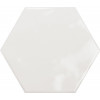 Geometry Hex White Glossy 15x17,3 см