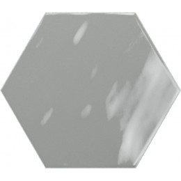 Geometry Hex Grey Glossy 15x17,3 см