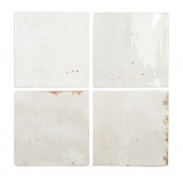 Enamel Square White 12,5x12,5 см