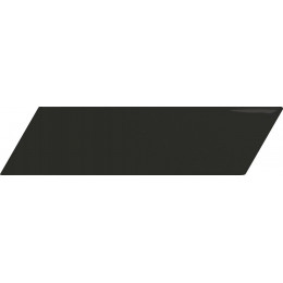 Chevron Wall Black Matt Left 5,2x18,6 см
