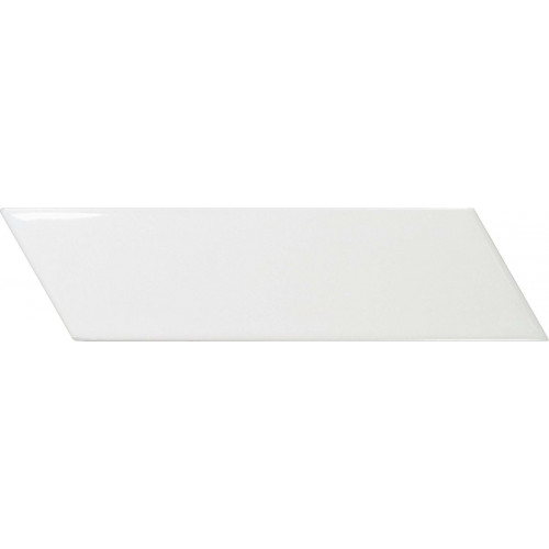 Chevron Wall White Mat Right 5,2x18,6 см