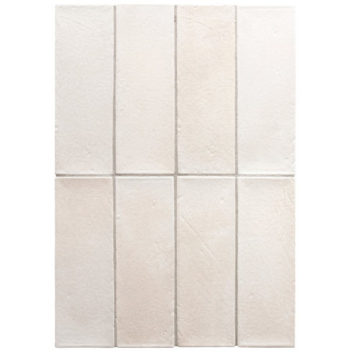 Miyako Chalk White Matt 5x15 см