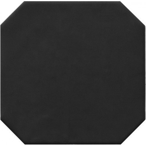 Octagon Negro Mate 20x20 см