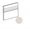 Splendours Skirting White АКЦИЯ 15x15 см