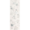 DECO&MORE 25X75 FLOWER WHITE
