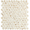 GLIM GEMME BEIGE ROUND MOSAICO MATT