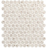 GLIM GEMME BIANCO ROUND MOSAICO MATT