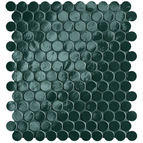 GLIM PETROLIO ROUND MOSAICO BRILLANTE
