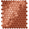 GLIM ROSSO CUORE ROUND MOSAICO BRILLANTE