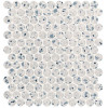 GLIM GEMME AZZURRO ROUND MOSAICO MATT