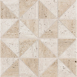 MATERIA CLASSICA 30X30 BEIGE BIANCO ICON B MOSAICO