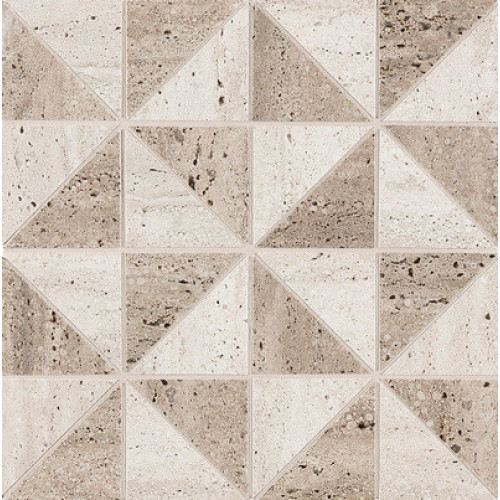 MATERIA CLASSICA 30X30 TORTORA BIANCO ICON B MOSAICO