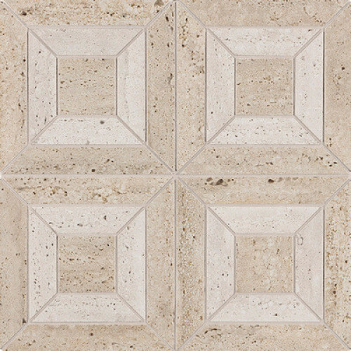 MATERIA CLASSICA 30X30 BEIGE BIANCO ICON C MOSAICO