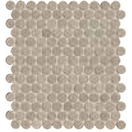NOBU GREY GRES ROUND MOSAICO MATT