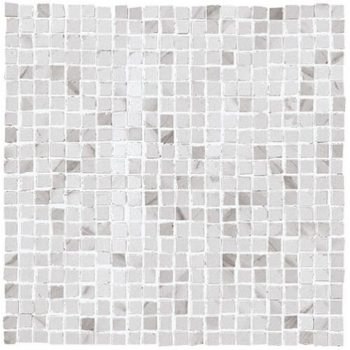 ROMA STATUARIO MICROMOSAICO (fLYT) 30x30 Неглазурованный керамогранит