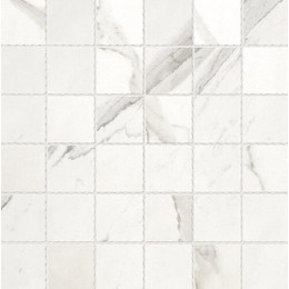 ROMA STATUARIO MACROMOSAICO (fLZ9) 30x30 Неглазурованный керамогранит