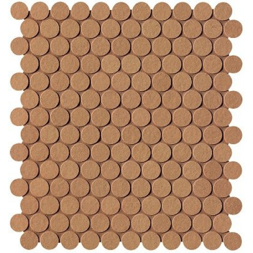 SUMMER TERRACOTTA GRES ROUND MOSAICO