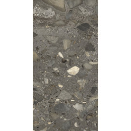 I Ciottoli Sassi Antracite Levigato-Matt 60,4x120,8 см