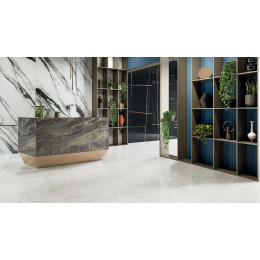 Мозаика Charme Deluxe Бьянко Микеланжело Стрип Люкс 26x75