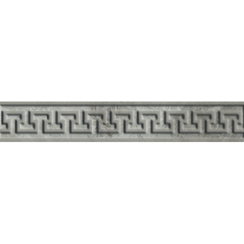 Керамогранит Charme Extra Silver Listello Leaf Pat 5x30