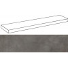 Ступени Millenium Black угловая левая 33x120