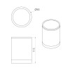 Потолочный фонарь Natural Concepts, Арт. NC-033072-DG