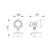 Ландшафтный светильник Natural Concepts Dwell NC-003753-DG
