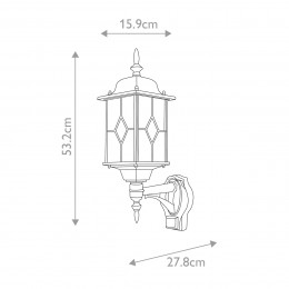 Настенный фонарь Elstead Exterior, Арт. WX1-PIR