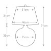 Настольная лампа Elstead Lighting, Арт. OTTOMAN-TL