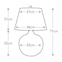 Настольная лампа Elstead Lighting, Арт. OTTOMAN-TL