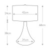 Настольная лампа Elstead Lighting PINNER-TL