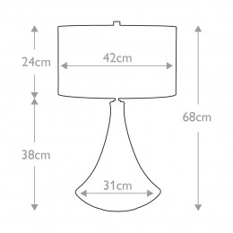 Настольная лампа Elstead Lighting PINNER-TL